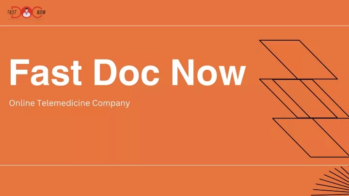 fast doc now online telemedicine company