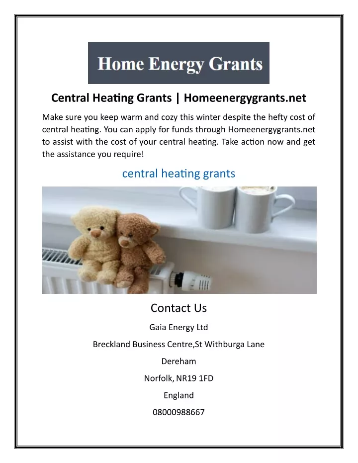 central heating grants homeenergygrants net