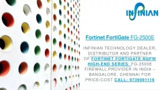 fortinet fortigate fg 2500e