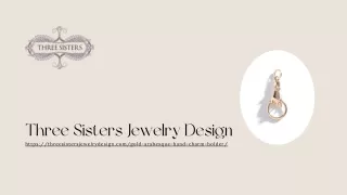 Gold Personalized Hand Charm  Threesistersjewelrydesign.com