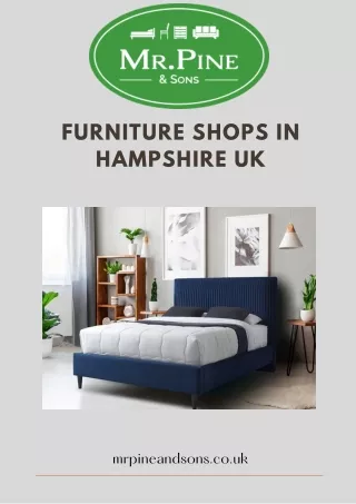 Furniture Shops In Hampshire UK