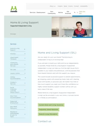 supported independent living