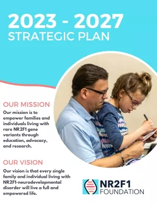 NR2F1 Foundation 2023-2027 Strategic Plan