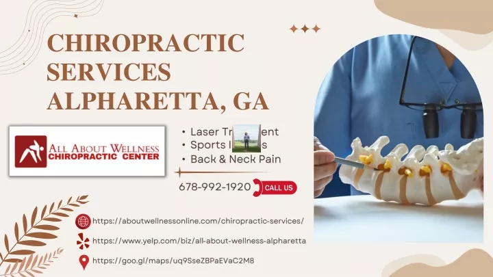 chiropractic services alpharetta ga