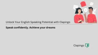 Clapingo - Speak English Fearlessly