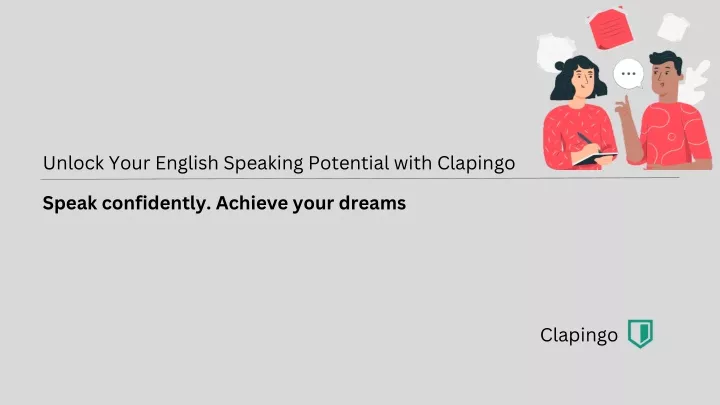 unlock your english speaking potential with