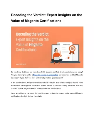 decoding the verdict expert insights on the