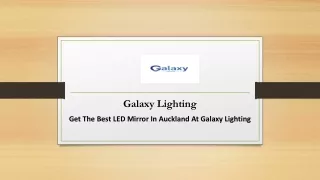Get The Best LED Mirror In Auckland At Galaxy Lighting