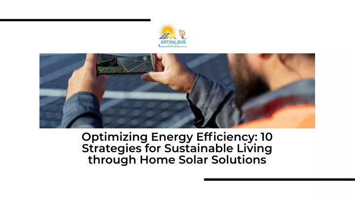 optimizing energy efficiency 10 strategies