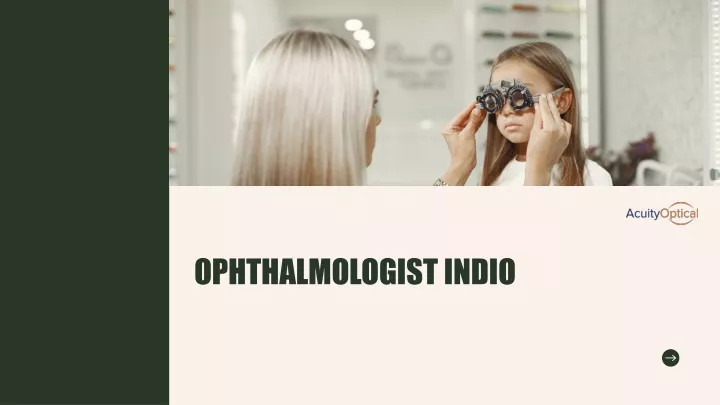 ophthalmologist indio