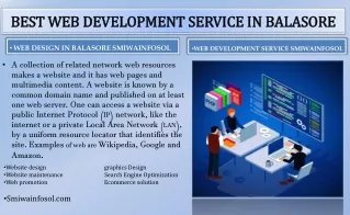 No 1 Web Development Agency in Balasore smiwa infosol