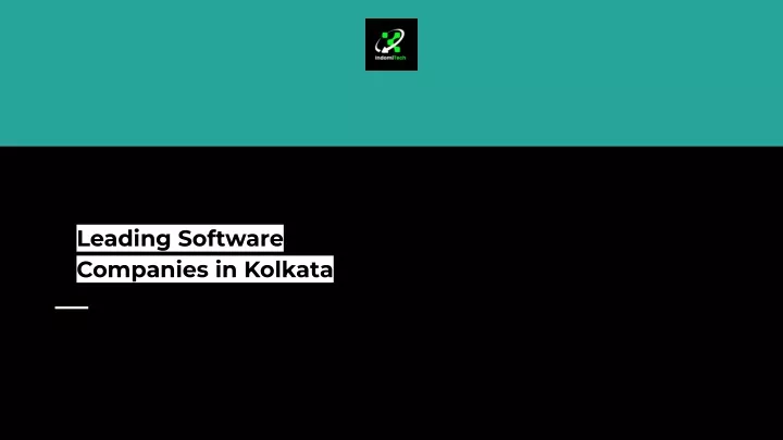 leading software companies in kolkata
