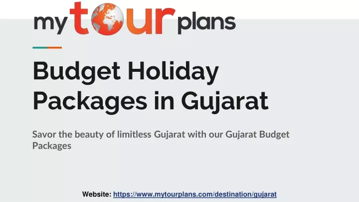 budget holiday packages in gujarat