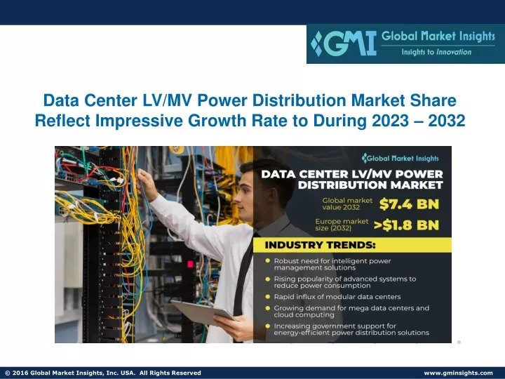 data center lv mv power distribution market share