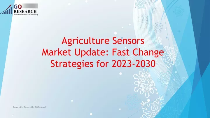 agriculture sensors market update fast change strategies for 2023 2030