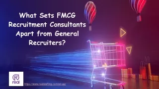 What Sets FMCG Recruitment Consultants Apart from General Recruiters_