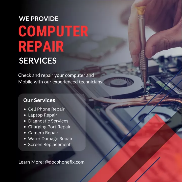 we provide computer repair services