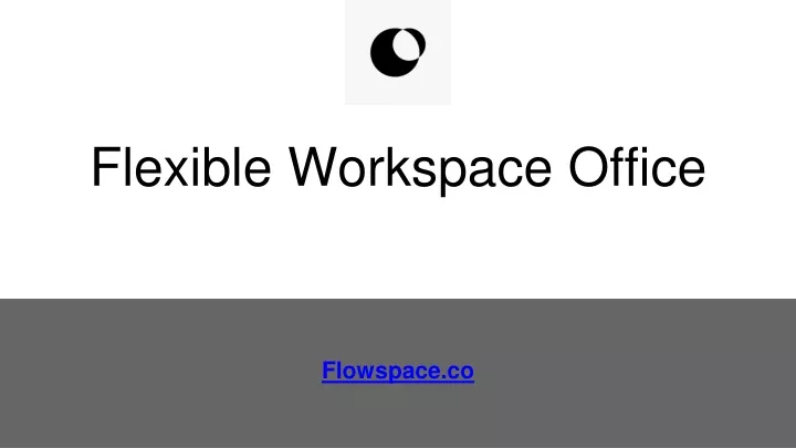 flexible workspace office