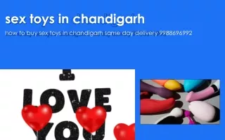 sex toys in chandiagrh same day delivery with cod 9988696992