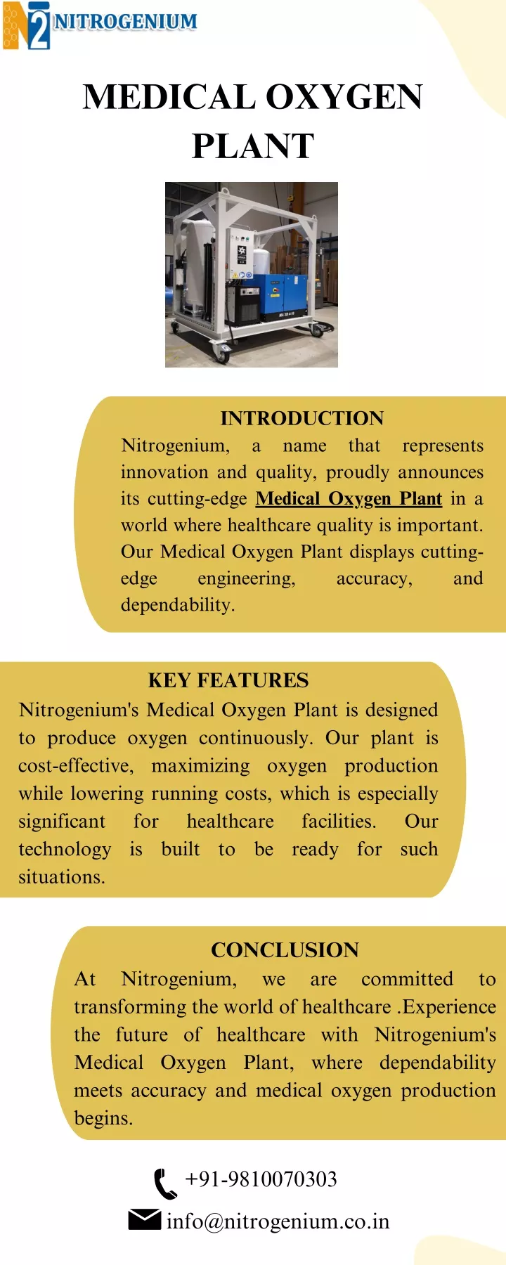 medical oxygen plant