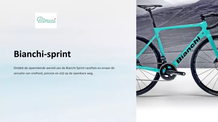 bianchi sprint