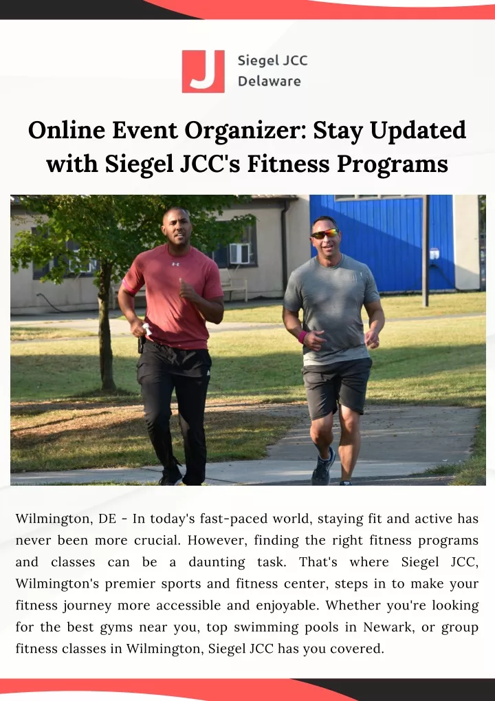 online event organizer stay updated with siegel