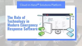 the role of technology in modern emergency