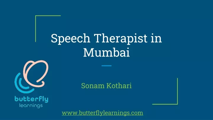 speech therapist in mumbai