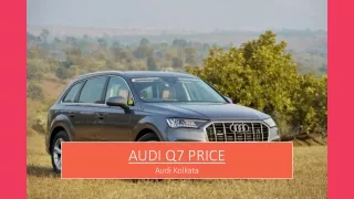 audi q7 price audi kolkata