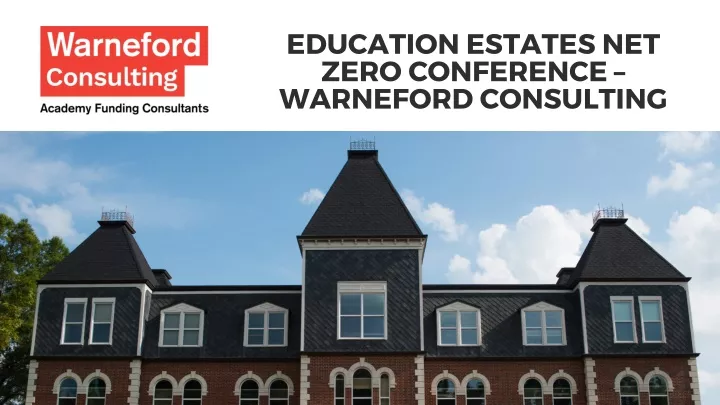 education estates net zero conference warneford