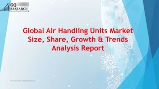 Air Handling Unit Market