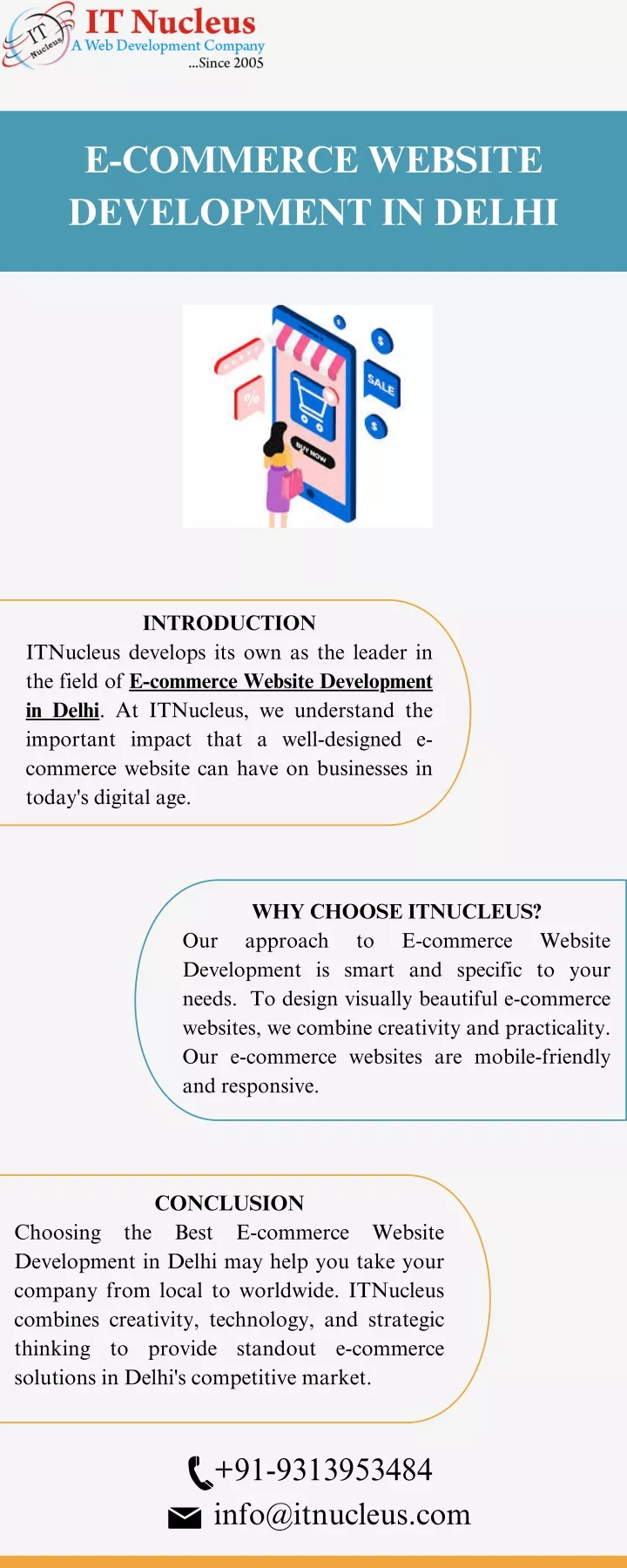 e commerce website development in delhi