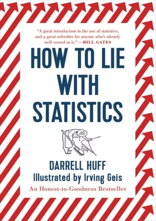 [READ DOWNLOAD] Read ebook [PDF]  How to Lie with Statistics android