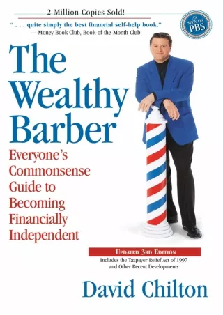 Read ebook [PDF] PDF_  The Wealthy Barber, Updated 3rd Edition: Everyone's Commo