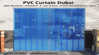 PVC Curtain Dubai