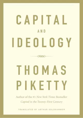PDF_ get [PDF] Download Capital and Ideology android