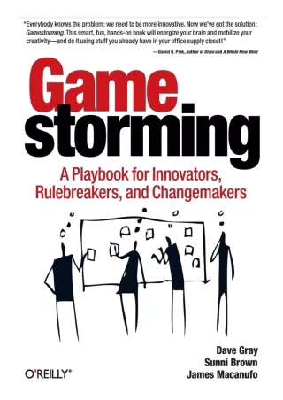 DOWNLOAD/PDF Read ebook [PDF]  Gamestorming: A Playbook for Innovators, Rulebrea