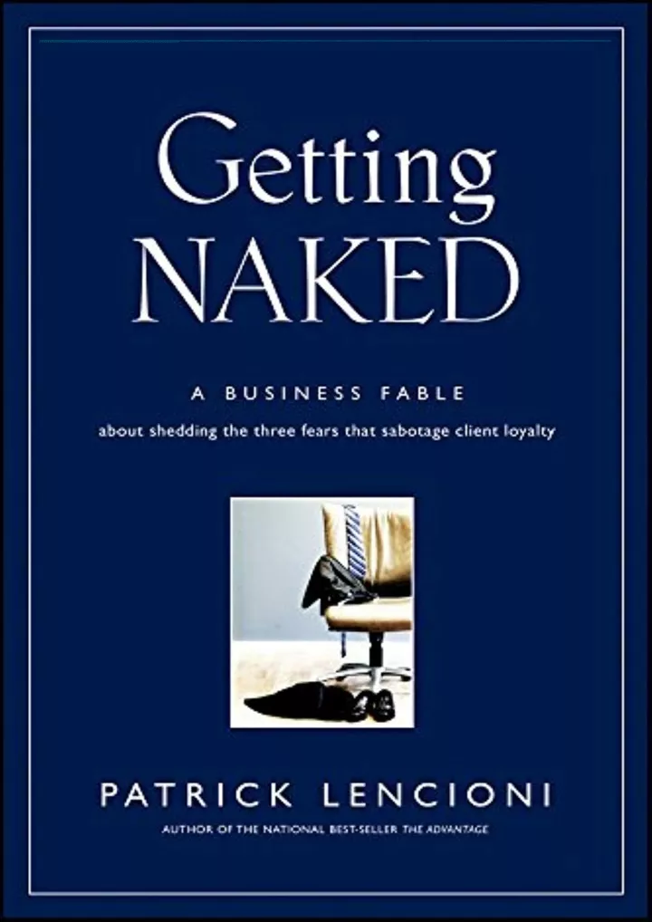 get pdf download getting naked a business fable