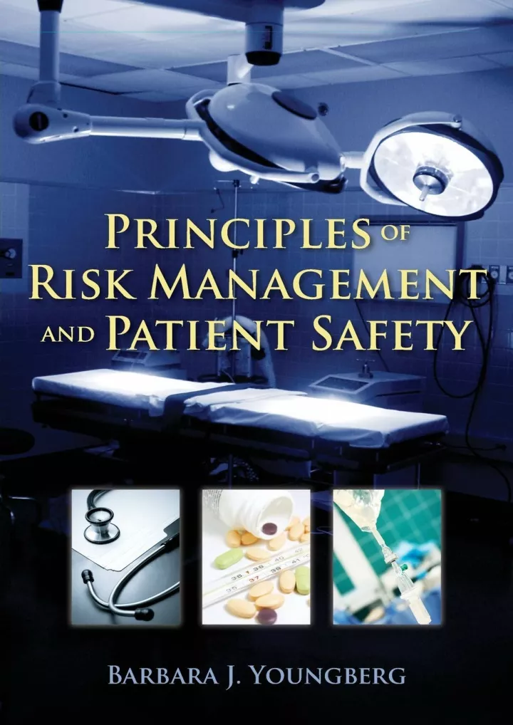 read ebook pdf principles of risk management