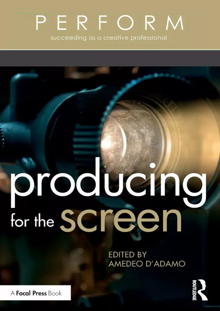 pdf download producing for the screen perform
