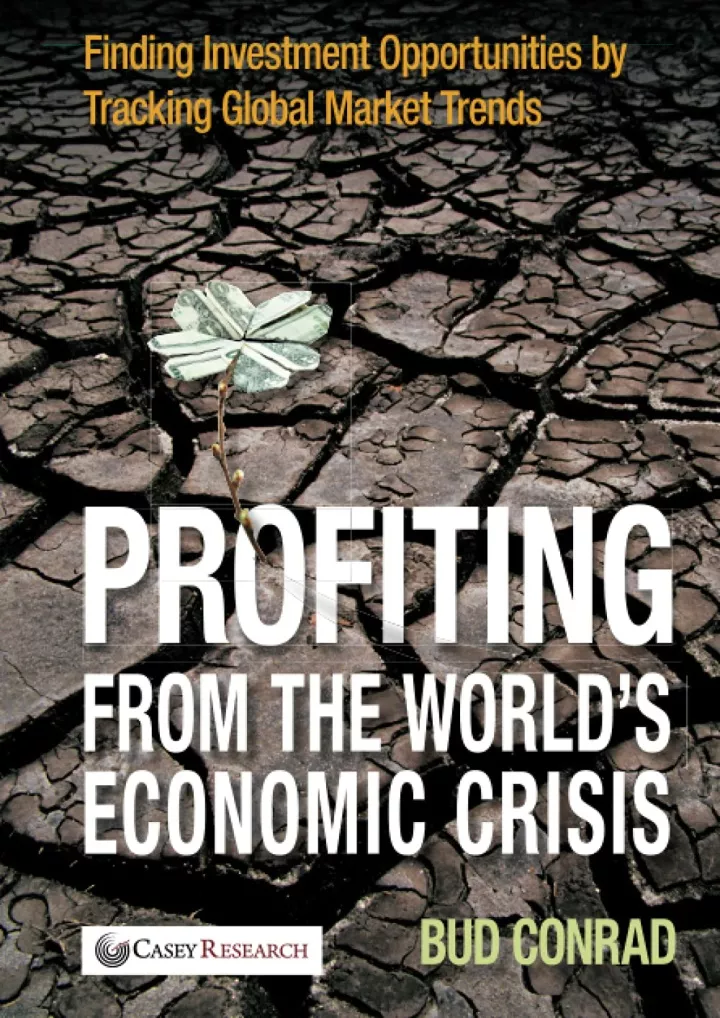 pdf profiting from the world s economic crisis