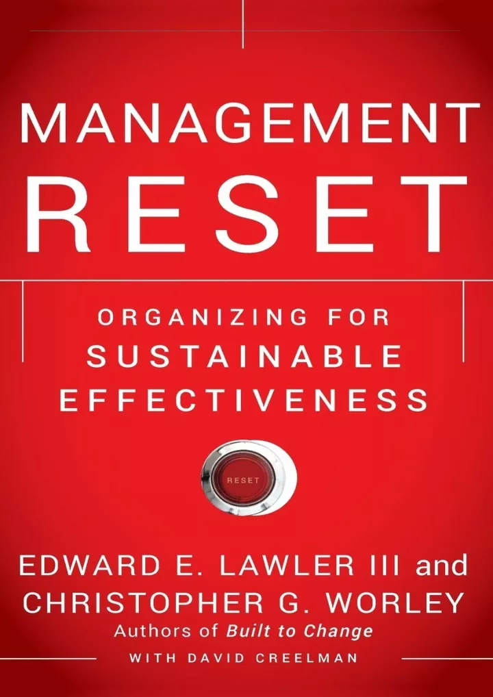 download book pdf management reset organizing
