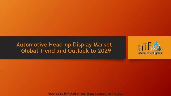 automotive head up display market global trend