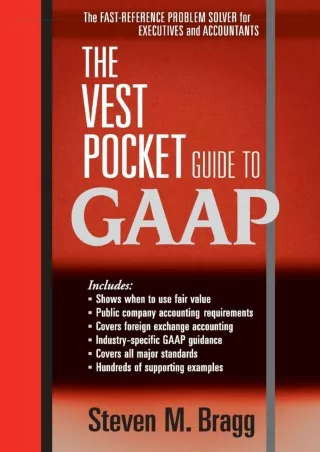 get [PDF] Download [PDF READ ONLINE] The Vest Pocket Guide to GAAP ebooks