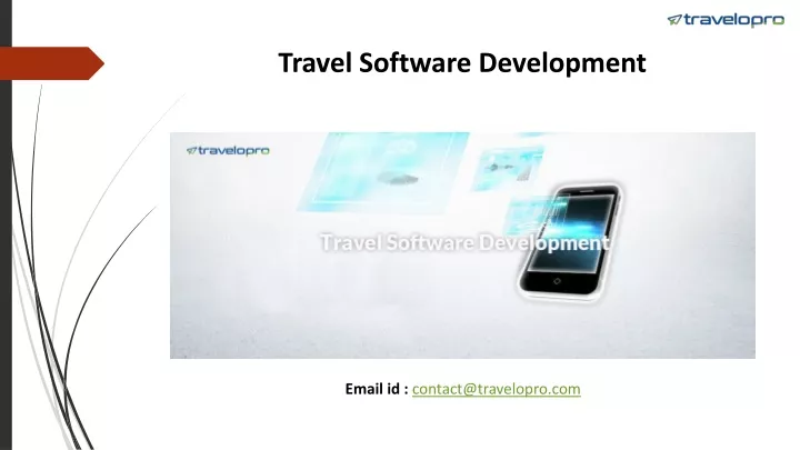 travel software development