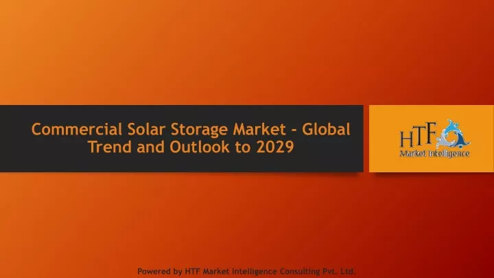 commercial solar storage market global trend