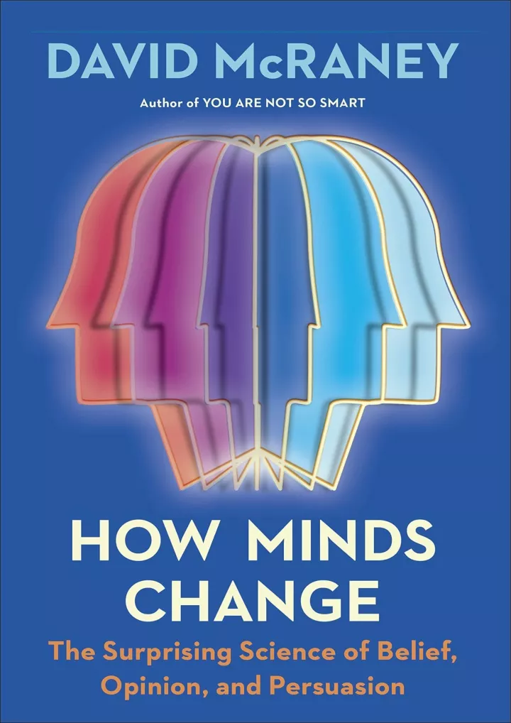 read pdf how minds change the surprising science