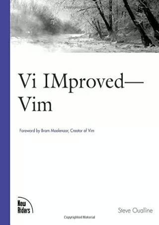 [PDF] DOWNLOAD READ [PDF]  Vi iMproved (VIM) full