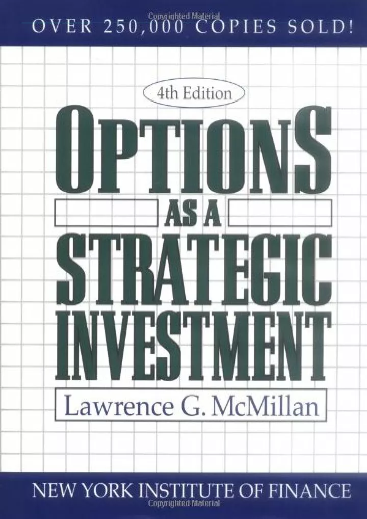 download book pdf options as a strategic