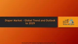 Diaper Market - Global Trend and Outlook to 2029
